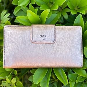 Fossil Rose Gold Wallet